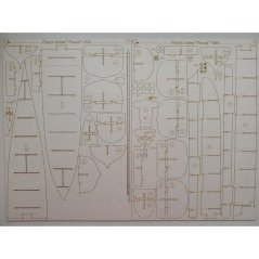 Křižník Pascal - Laserové doplňky - kostra