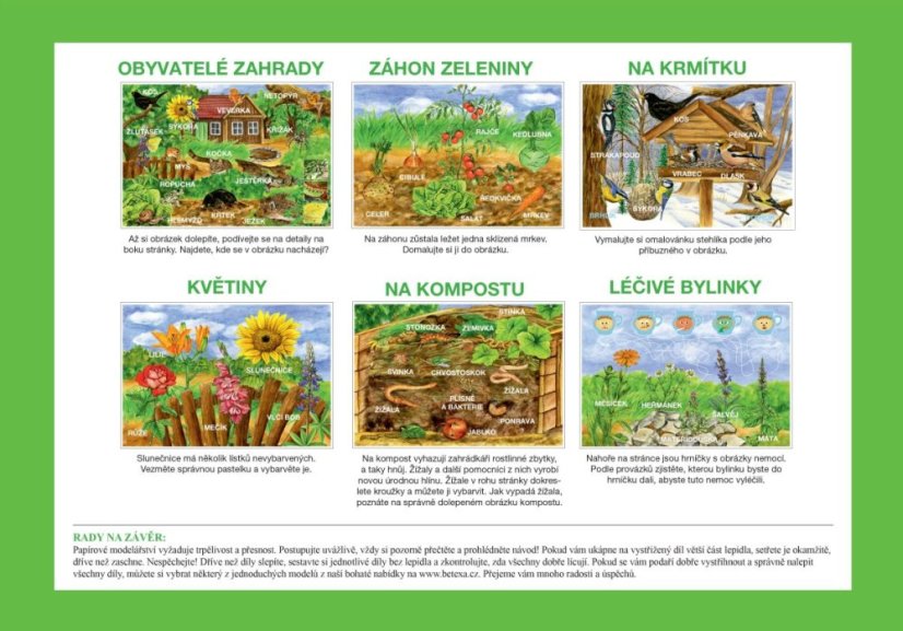 Začínáme vystřihovat - Zahrada