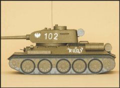 Soviet middle tank T-34/85 RUDY