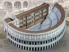 The Theatre of Marcellus in Rome