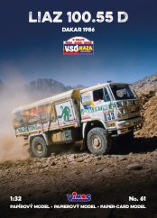 Liaz 100.55 D č. 633 - Dakar 1986