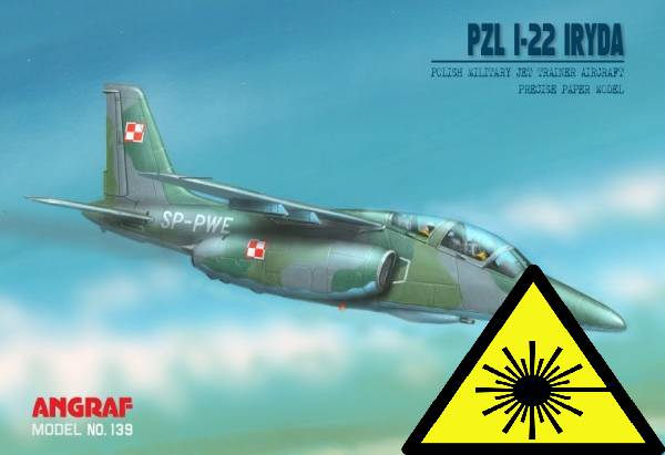 PZL I-22 Iryda SP-PWE - Laserové doplňky - kostra
