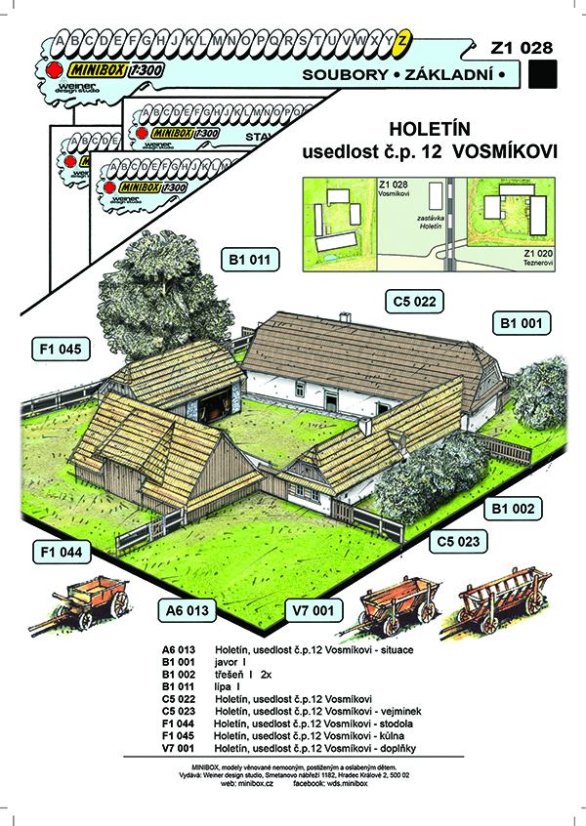 Holetín usedlost č.p. 12 - Vosmíkovi