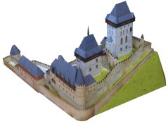 Hrad Karlštejn - jednoduchý