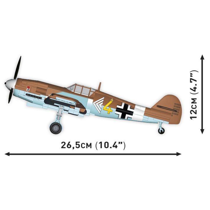 Messerschmitt Bf 109 G WWII - Plastová stavebnica COBI
