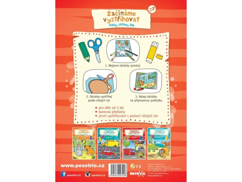 Začínáme vystřihovat - Zvířátka ze světa