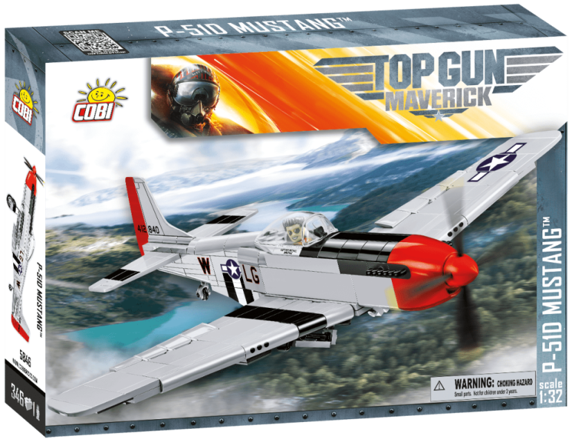 Top GUN P-51D Mustang - COBI Plastic Kit