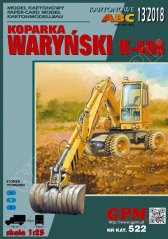 Excavator Warynski K-406 - KIT