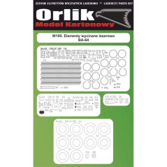 Obrnené vozidlo Ba-64B - Laserové doplnky - kostra, dezény