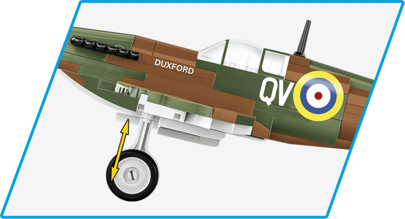 Spitfire MK. I N3200 WWII - Plastová stavebnice COBI