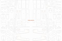 P-38H Lightning - Laser accessories - skeleton