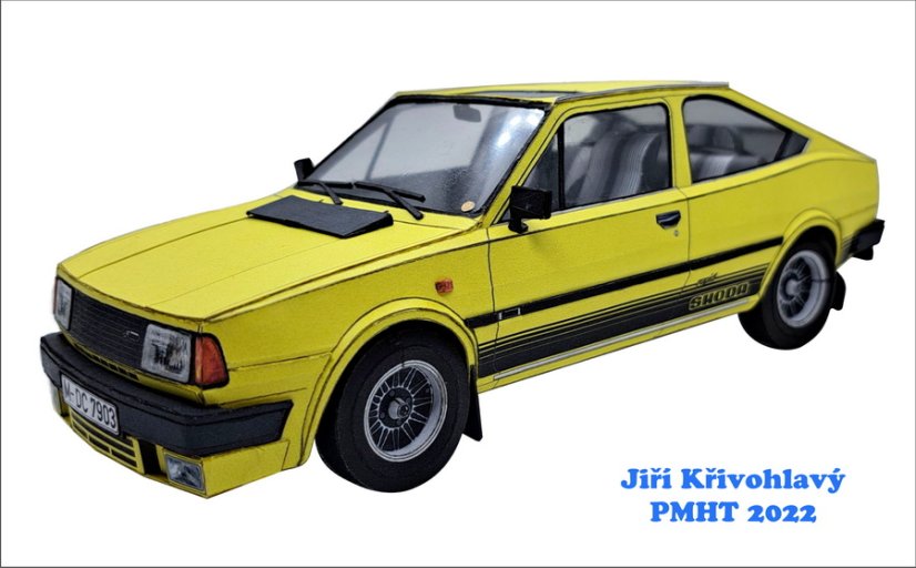 Škoda Rapid 136 (1987) - žltá