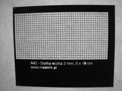 Grid 2 mm (10 x 5 cm)