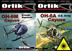 OH-6M Cayuse - Laserové doplňky - kostra