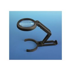 Příruční lupa s osvětlením LED se stojanem