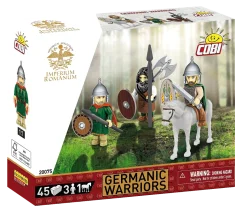 3 figúrky: Germánski bojovníci - Plastová stavebnica COBI