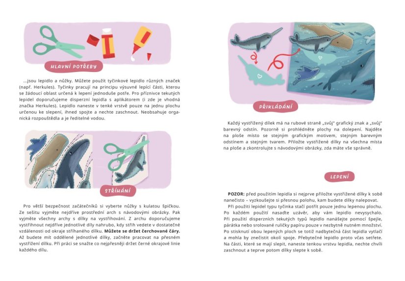 Začínáme vystřihovat - Moře