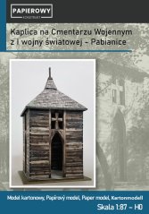 Kaple na válečném hřbitově 1. světové války - Pabianice