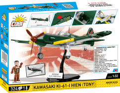 Kawasaki KI-61 I HIEN (Tony) WWII -  - Plastová stavebnice COBI