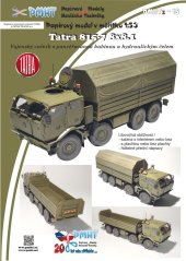 Tatra 815-7 8x8.1 military flatbed truck