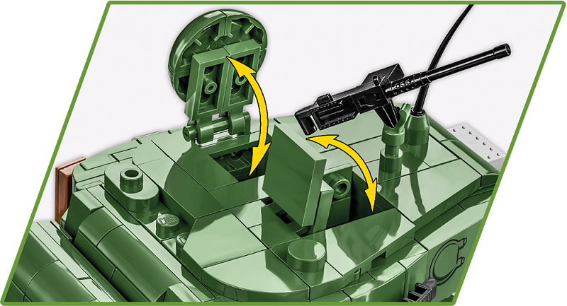 M26 Pershing T26E3 WWII - Plastová stavebnice COBI