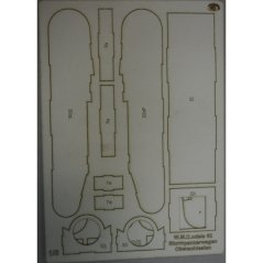 Sturmpanzerwagen Oberschlesien - Laserové doplňky - kostra