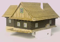 Drevenica zo vsetínskych kopcov 1:87