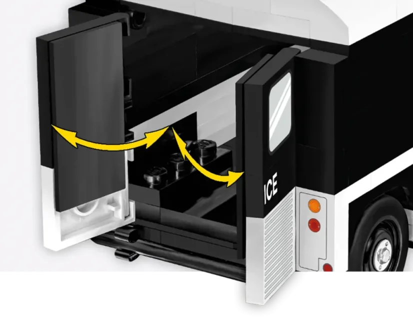 Citroën Type H Polícia - Plastová stavebnica COBI