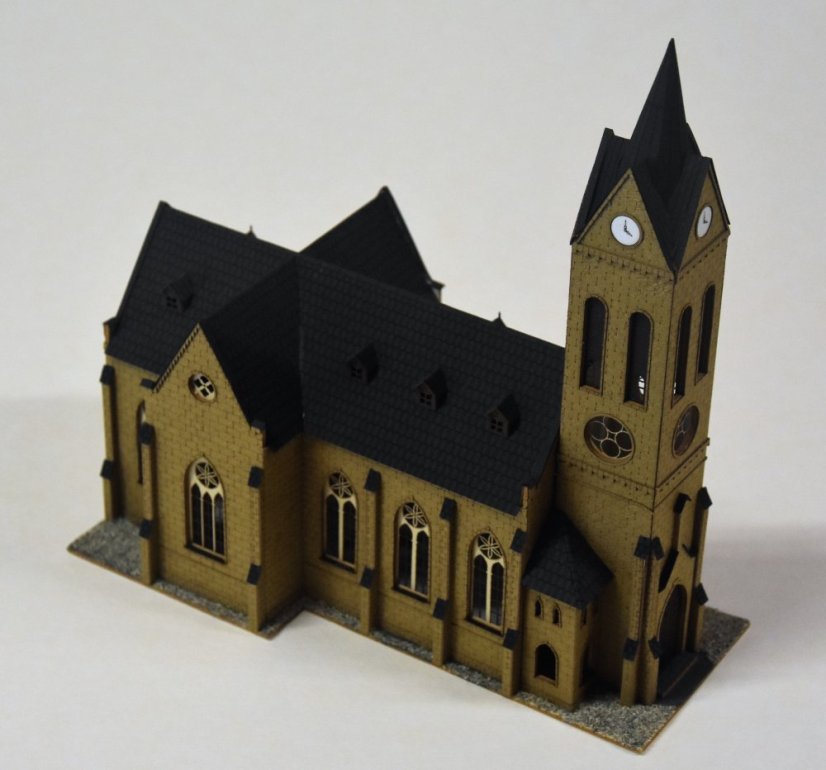 Kostel Sebnitz - Měřítko: 1:87