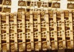 Jagdtiger West front 1945 - Laserové doplnky - pásy