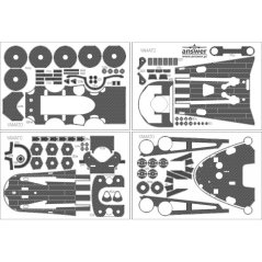 IJN Yamato - Laser accessories - engraved floor