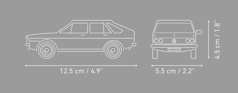 Volkswagen Passat B1 – Plastová stavebnica COBI