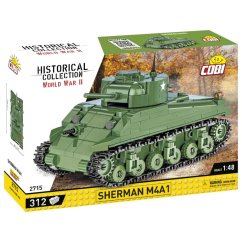 Sherman M4A1 WW II - Plastová stavebnice COBI