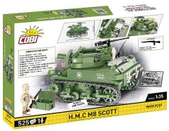 H.M.C M8 Scott WW II - Plastová stavebnice COBI