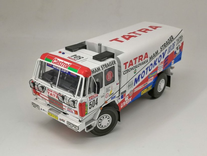Tatra 815 4x4 - Paris-Sirte-Le Cap 1992 - č. 504 - 1:25