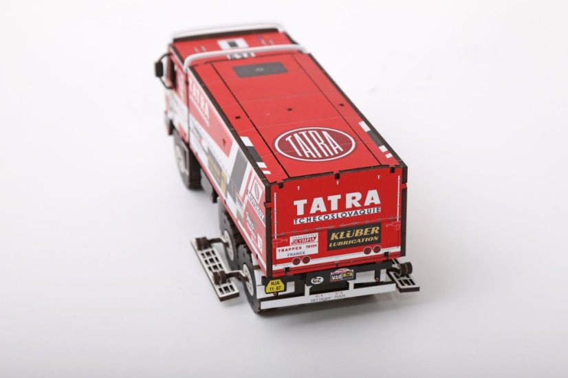 Tatra 815 6x6 Dakar 1986 - č.634 - Loprais, Stachura, Krpec - dřevěná stavebnice