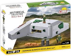 Nemecký bunker Regelbau 667 WWII - Plastová stavebnica COBI