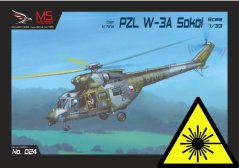 PZL W-3 Sokol Czech Air Force - Laserové doplnky - kostra