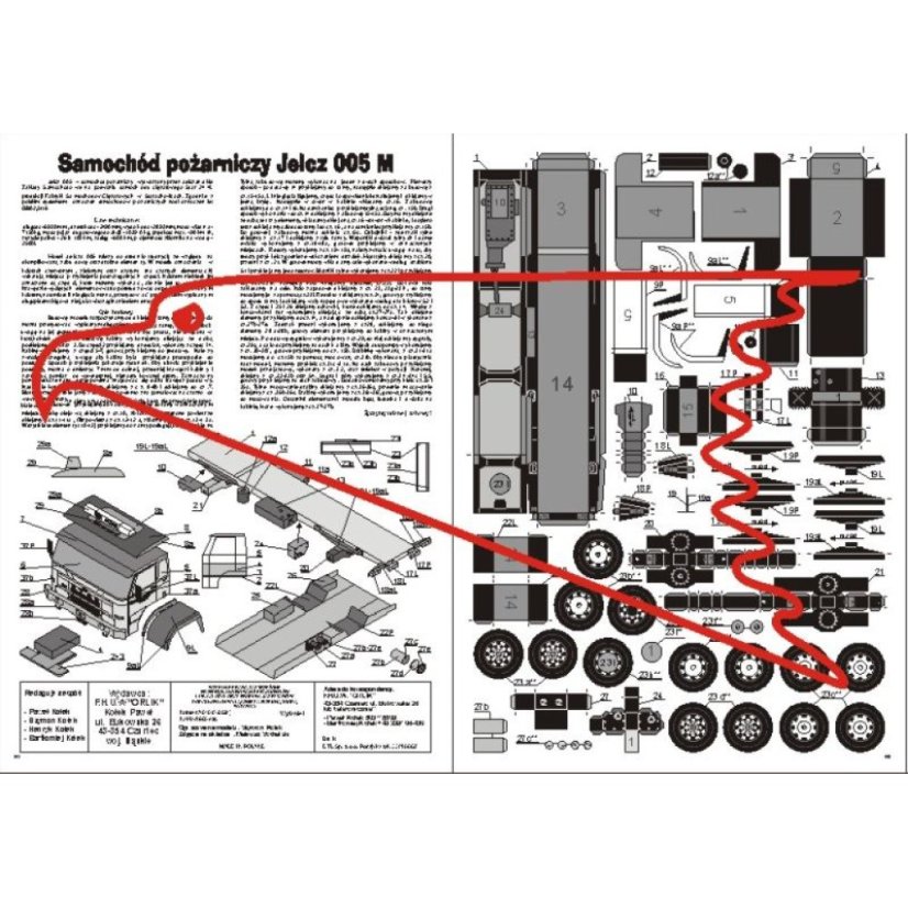 Jelcz 005M - Hasiči Bielsko-Biala