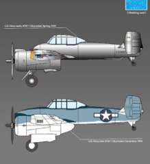USN XF5F-1 Skyrocket