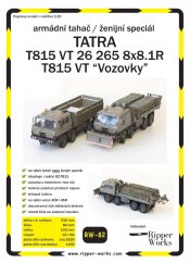 Tatra VT 26 265 8x8.1R - armádní tahač/ženijní speciál
