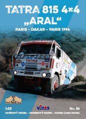 Tatra 815 4x4 Aral - Dakar 1994 - 1:25