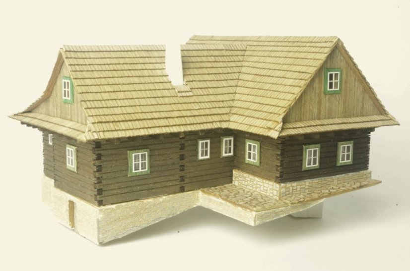 Dřevěnice ze vsetínských kopců 1:87