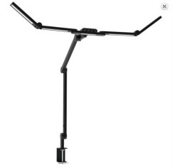 LED stolní pracovní lampa, 24 W, 3000 - 6500 K, stmívatelná