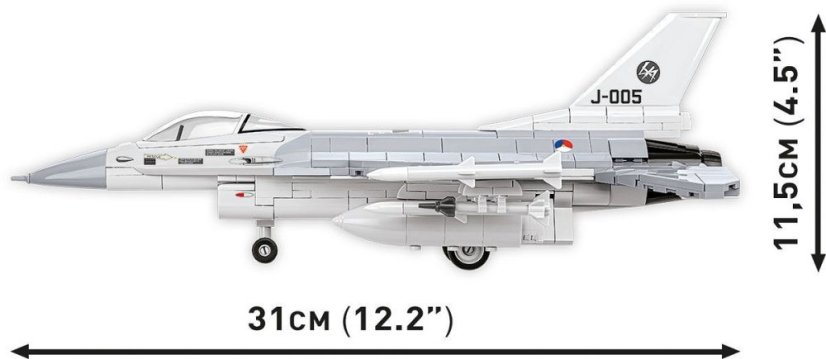 F-16AM Fighting Falcon - Plastová stavebnice COBI