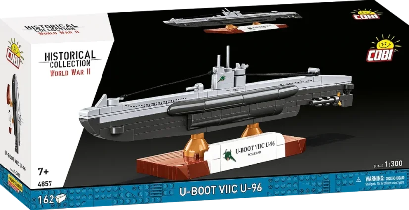 Nemecká ponorka U-Boot VIIC U-96 WWII - Plastová stavebnica COBI