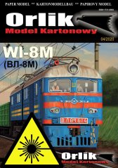 Lokomotiva WL-8M - Laserové doplňky - kostra, diely kolies