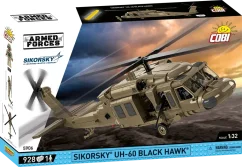 Sikorsky UH-60 Black Hawk - Plastová stavebnica COBI