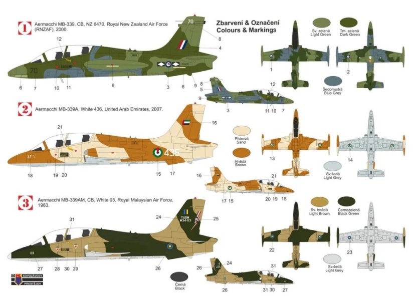 Aermacchi MB-339"International" 1/72