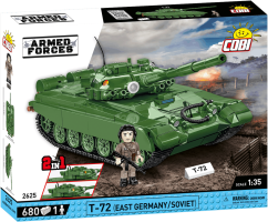 T-72 M1R (DDR/SSSR) - Plastová stavebnica COBI